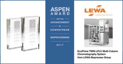 Aspen Award for Downstream Processing 2017: LEWA EcoPrime Twin