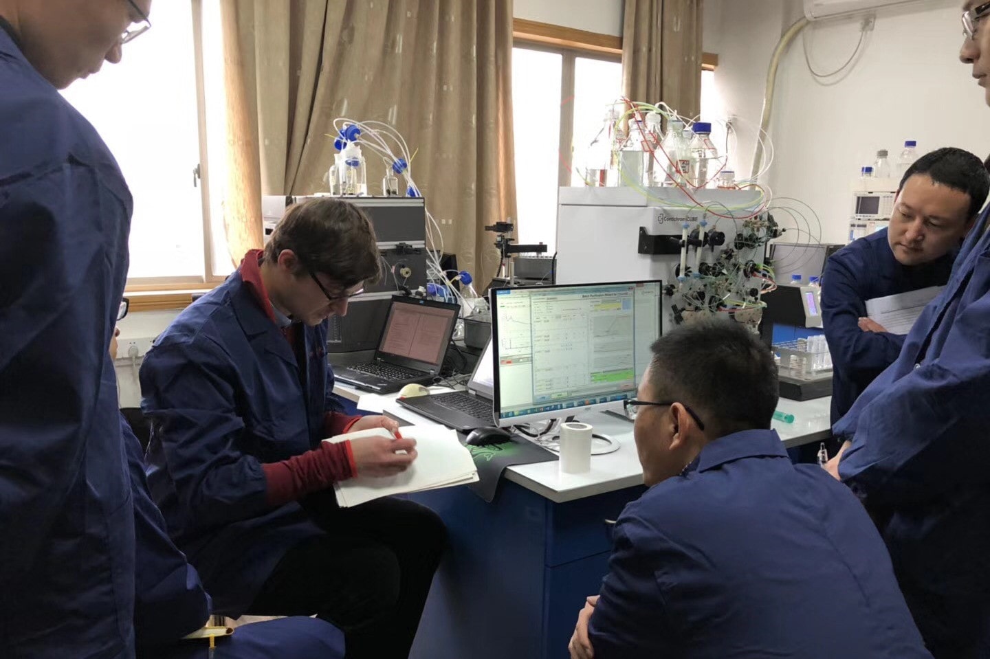 Chromacon training for continuous chromatography